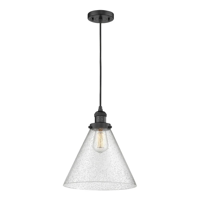 Innovations Lighting X-Large Cone Single Light 12  Wide Pendant