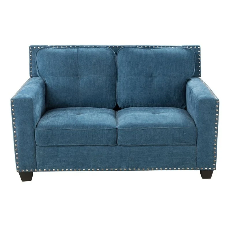 Gliden Modern Linen Fabric Sofa with Solid Wood Frame