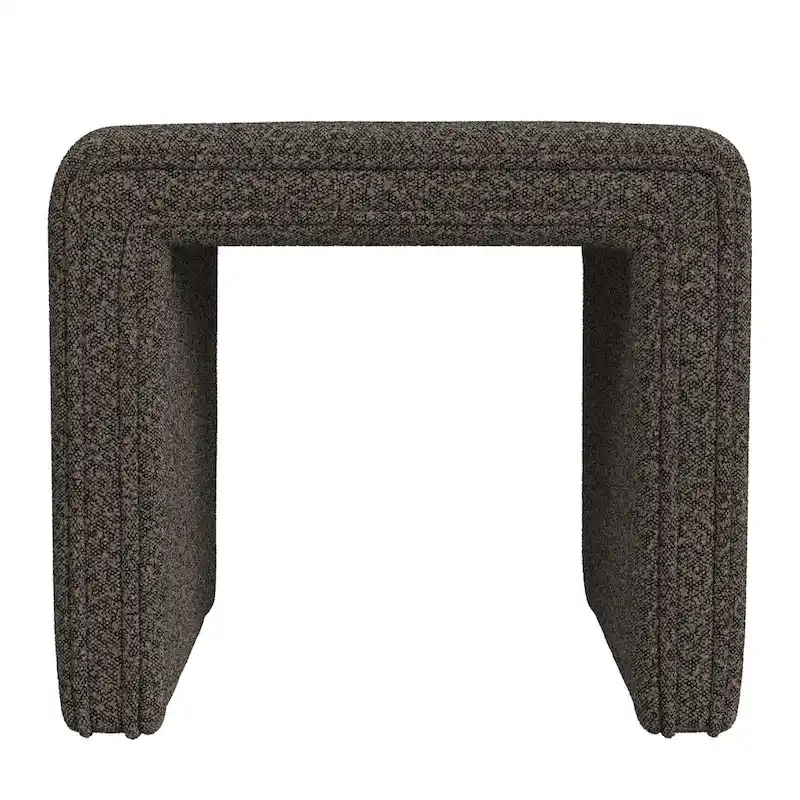 HomePop Modern Channel Ottoman