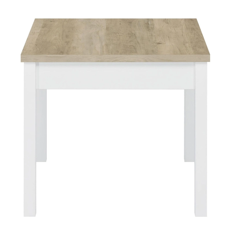 Hudson Antique Pine and White 3-piece Coffee Table Set