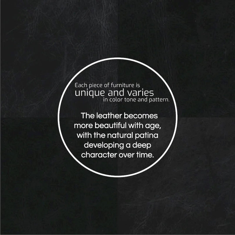 Poly & Bark Mateo 82.5 Sofa - Full Grain Genuine Italian Leather