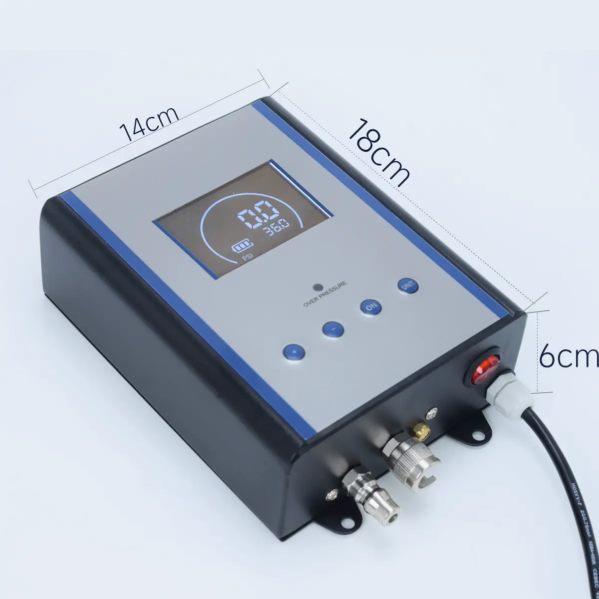 Preset automatic tire inflator