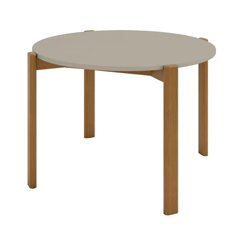 Mid Century Modern Gales Round 46.54 Dining Table