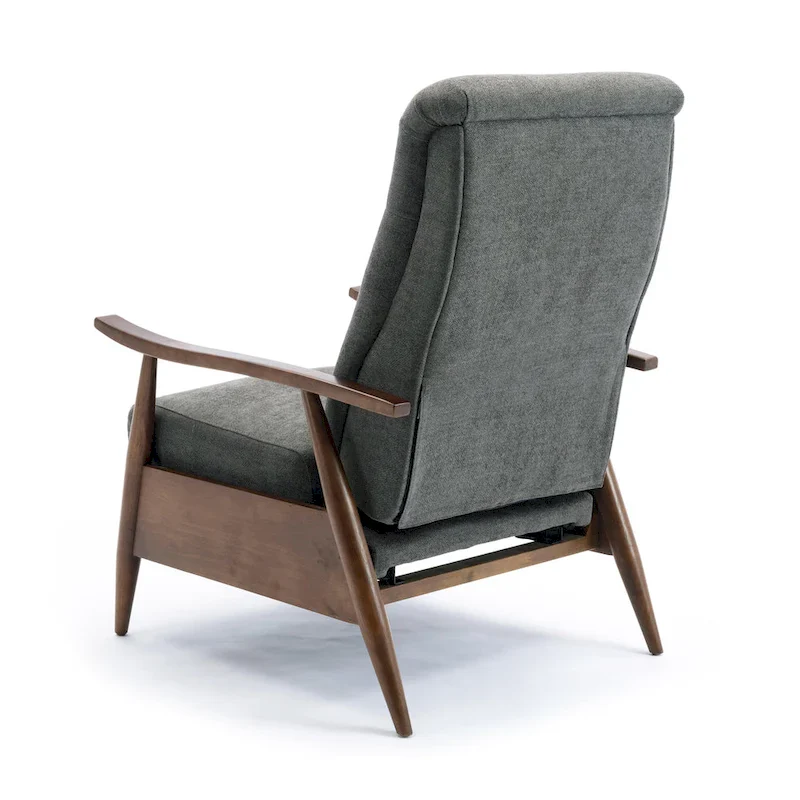 Sloan Wood Arm Push Back Recliner by Greyson Living