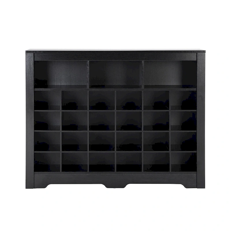Merax Sleek Design 24 Shoe Cubby Console