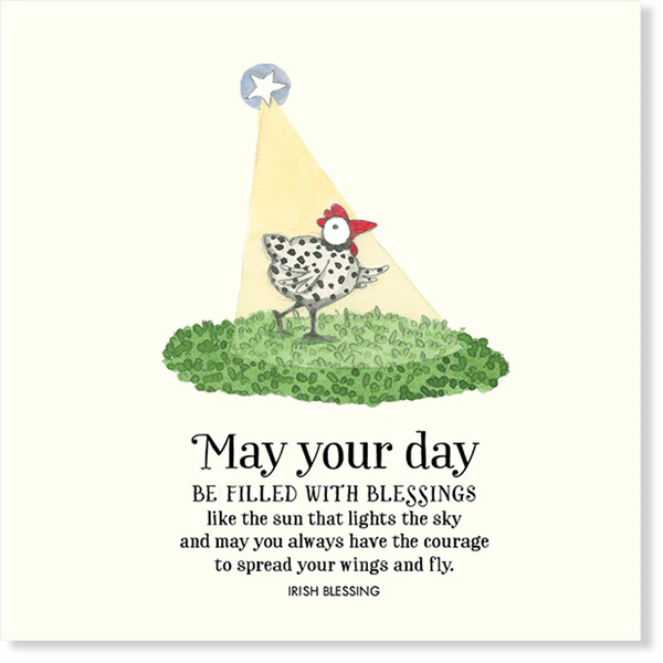 Affirmations - Twigseeds Thinking of You Card - May your day - K145