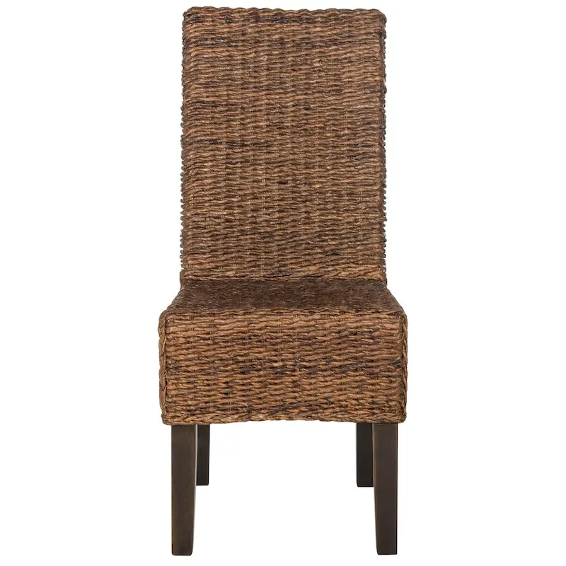 SAFAVIEH Meline Natural Dining Chair (Set of 2) - 17.3  x 24  x 38.5  - 17Wx24Dx39H
