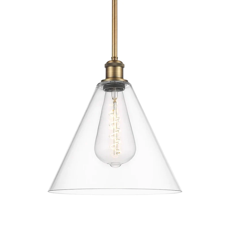 Innovations Lighting 516-1S-13-12 Berkshire Pendant Berkshire 12  Wide