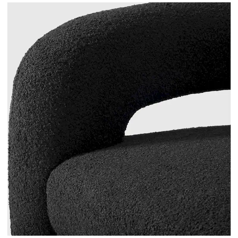 Bayville 29 Wide Sherpa Swivel Chair