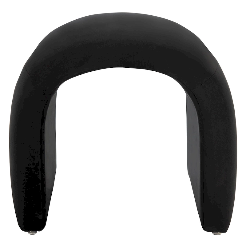 SAFAVIEH Alize Curved Waterfall Velvet Ottoman