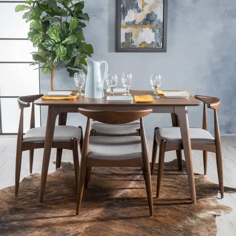 Francie Mid-century 5-piece Dining Set by Christopher Knight Home