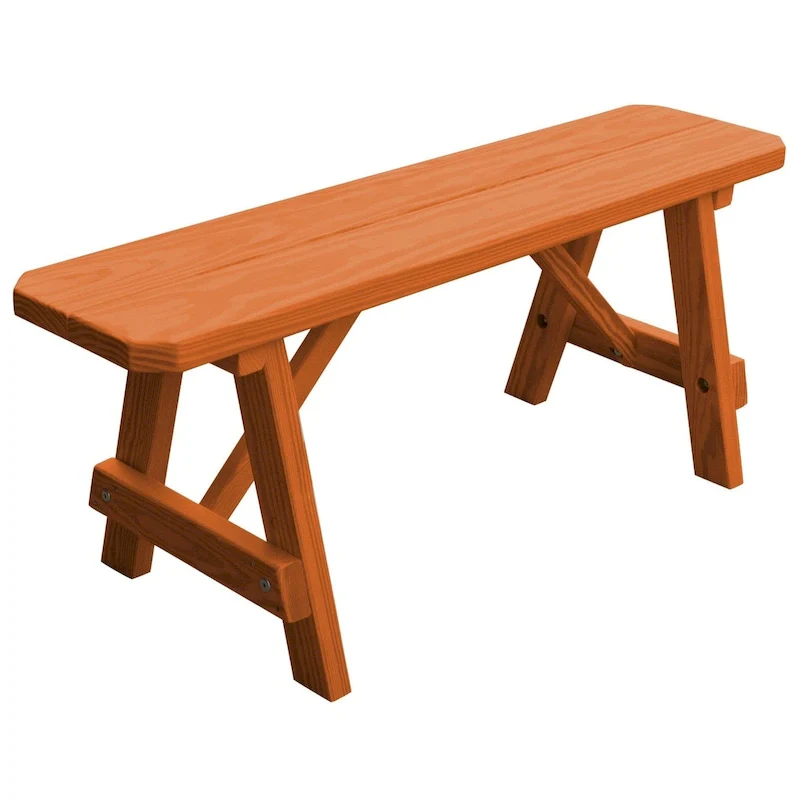 Pressure Treated Pine 4' Traditional Bench
