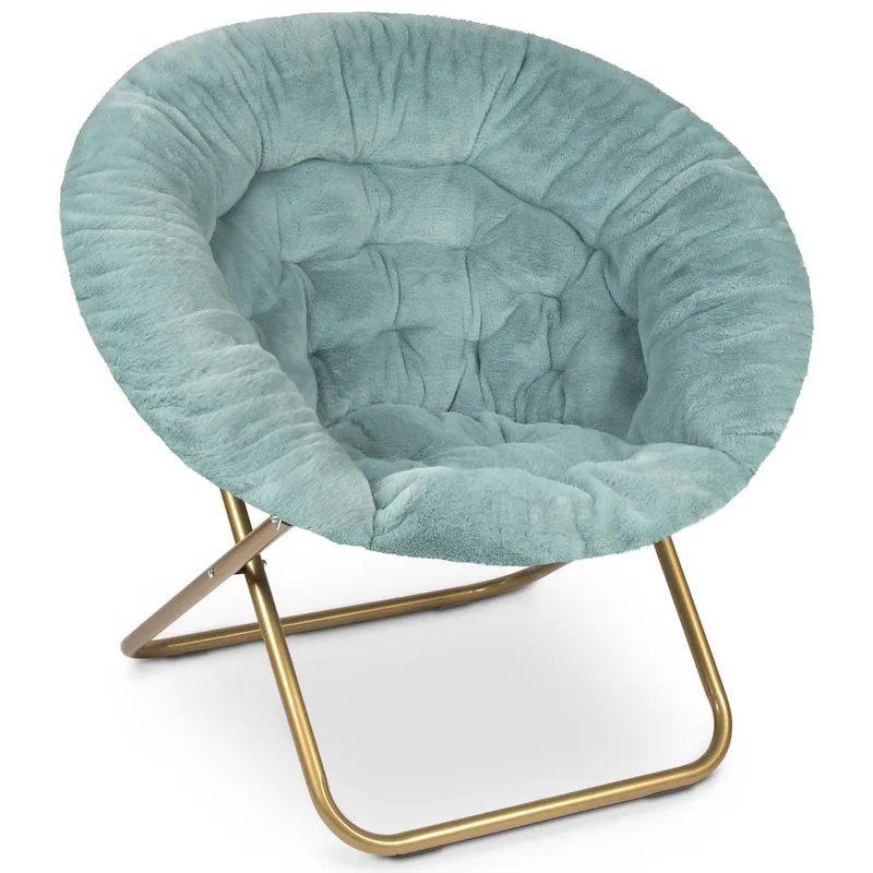 Milliard Cozy X-large Faux Fur Saucer Chair