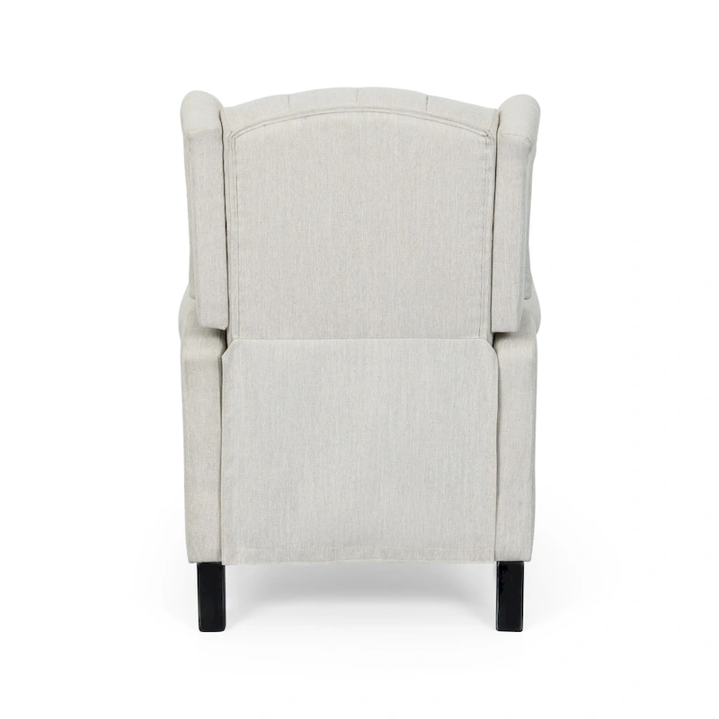 Push Back Recliner with Wingback, Modern and cozy recliner chair