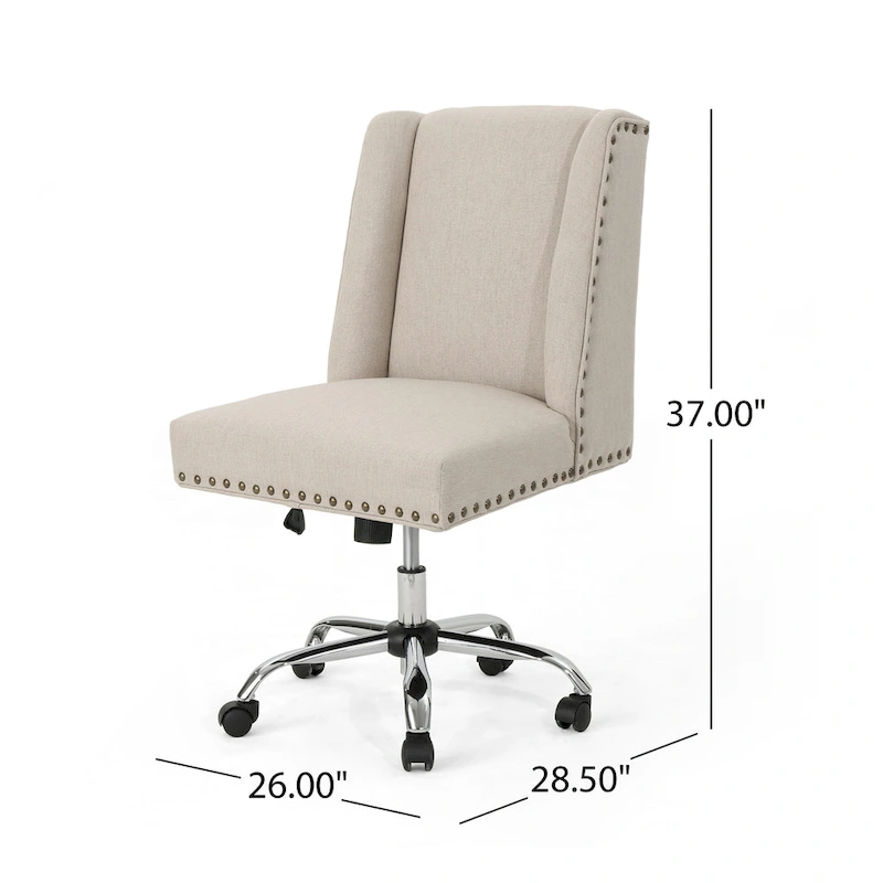 Chiara Home Office Desk Chair by Christopher Knight Home - N/A