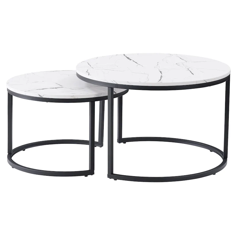 Set of 2 Nesting Coffee Tables