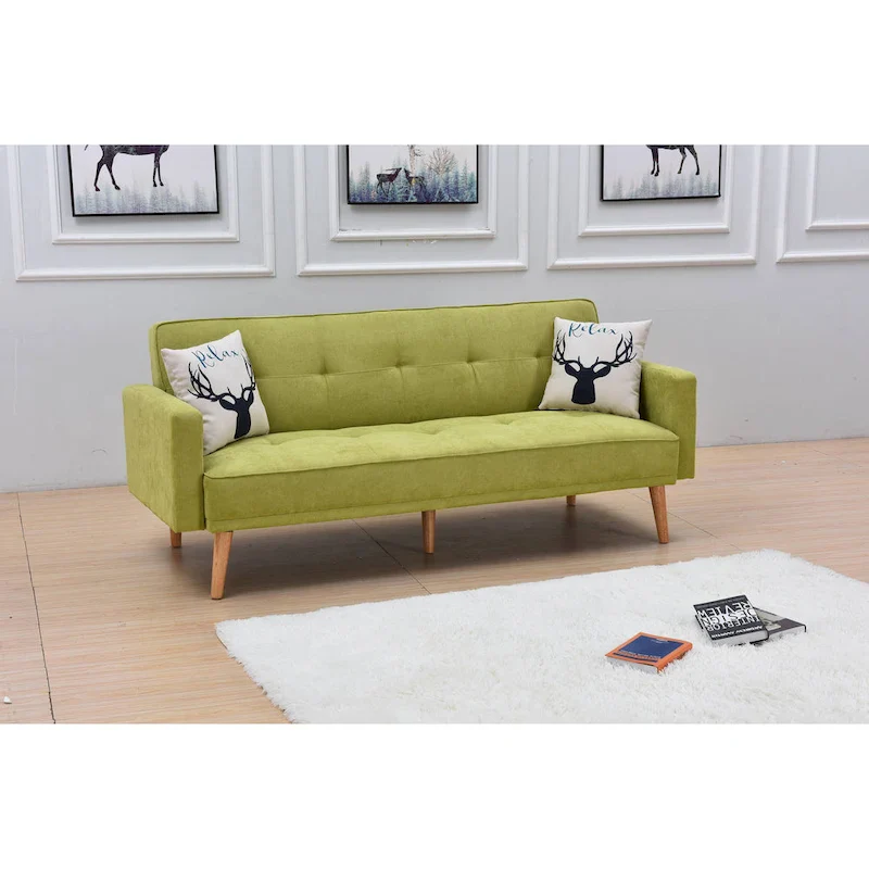 Velvet Wingback Push Back Recliner Chair