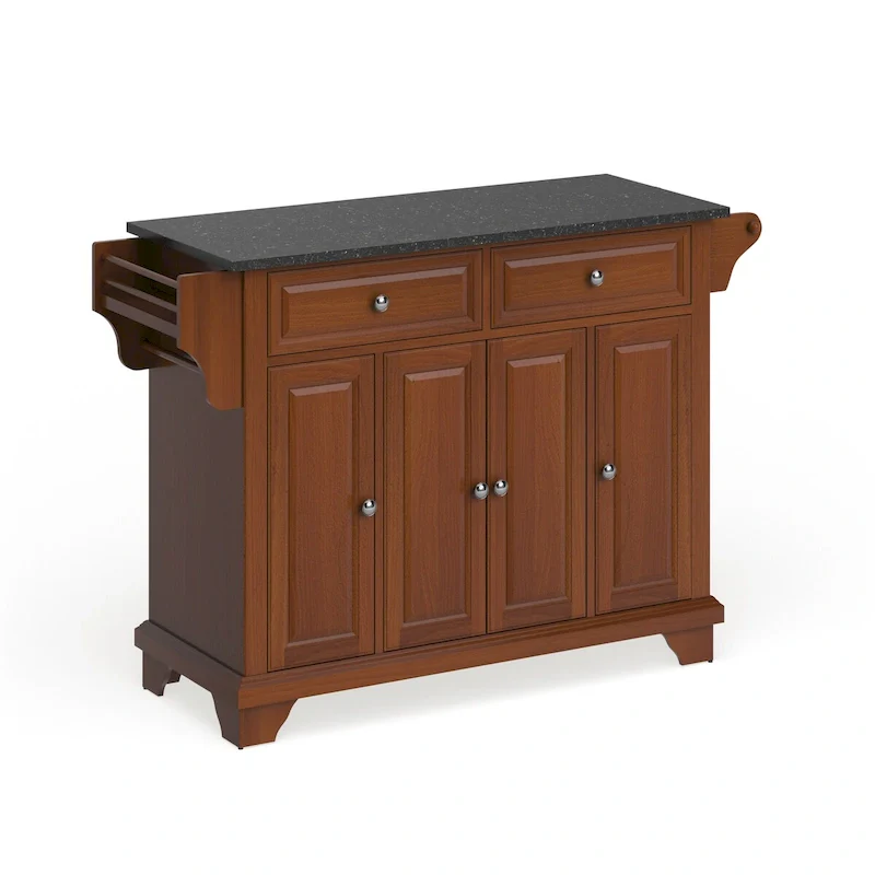 Crosley Lafayette Granite Top Full Size Kitchen Island/Cart - 18d x 51.5w x 36h