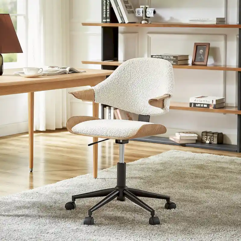 Adjustable and Rolling Desk Chair