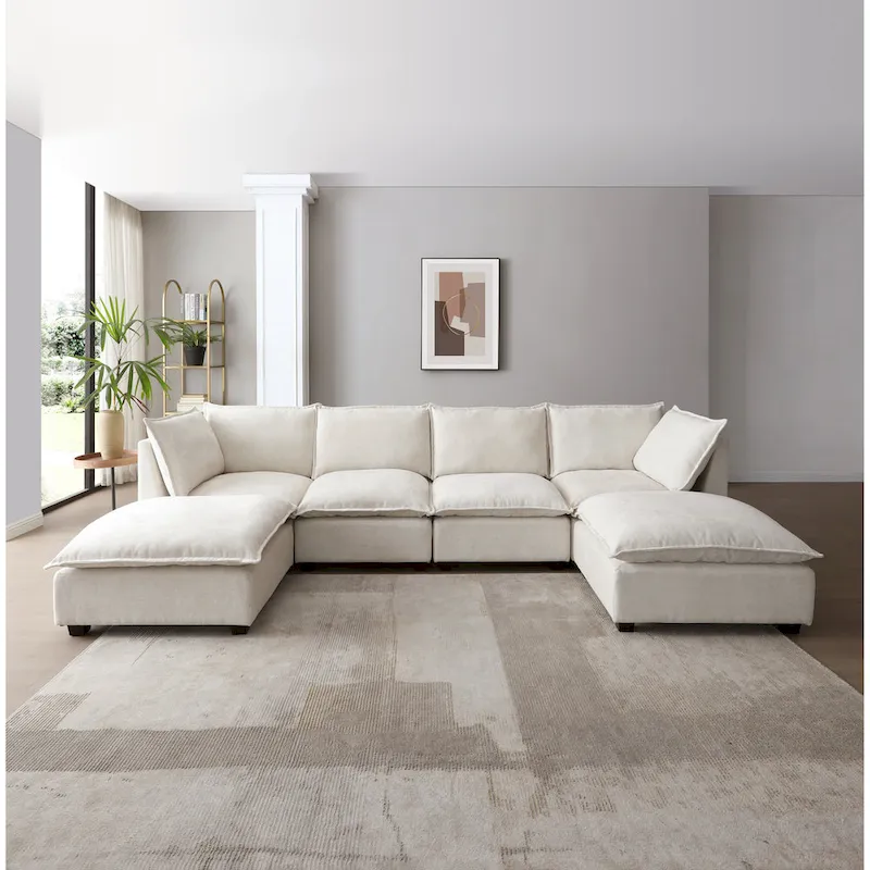 130 Inch Modular Sectional Sofa