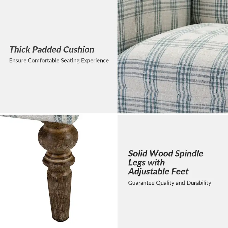 Mandan 29.5 Wide Traditional Accent Armchair with Solid Wood Legs Set of 2 by HULALA HOME