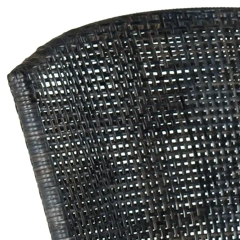 SAFAVIEH Iroda Black Dining Chair (Set of 2) - 17.5 x21.8 x33.3  - 18Wx22Dx33H