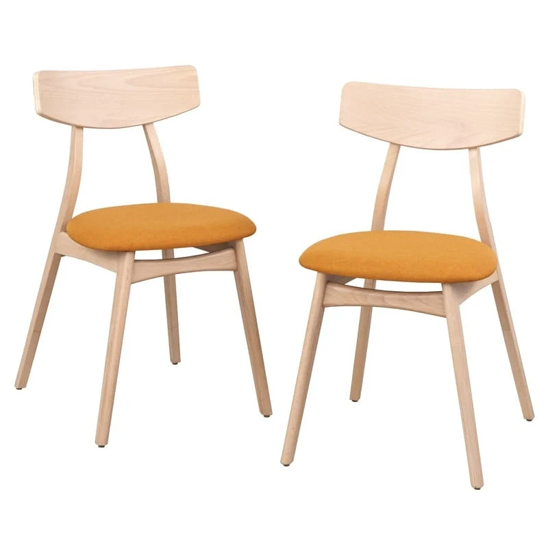 Simple Living Solid Beechwood Cadiz Dining Chairs (Set of 2)