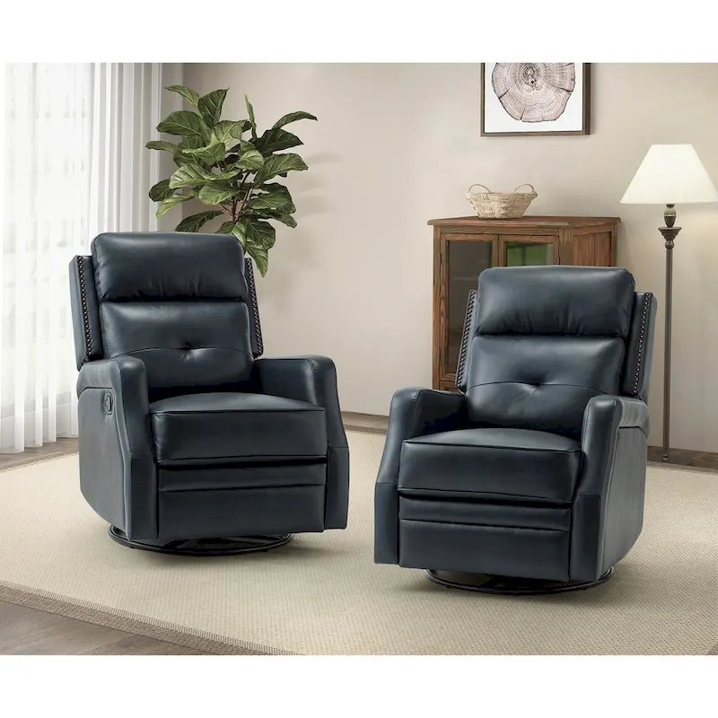 Beatriz Living Room Recliner Set Of 2 with Metal Base