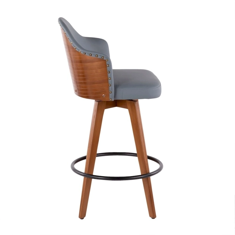 Carson Carrington Valsatra Mid-century Modern Counter Stool