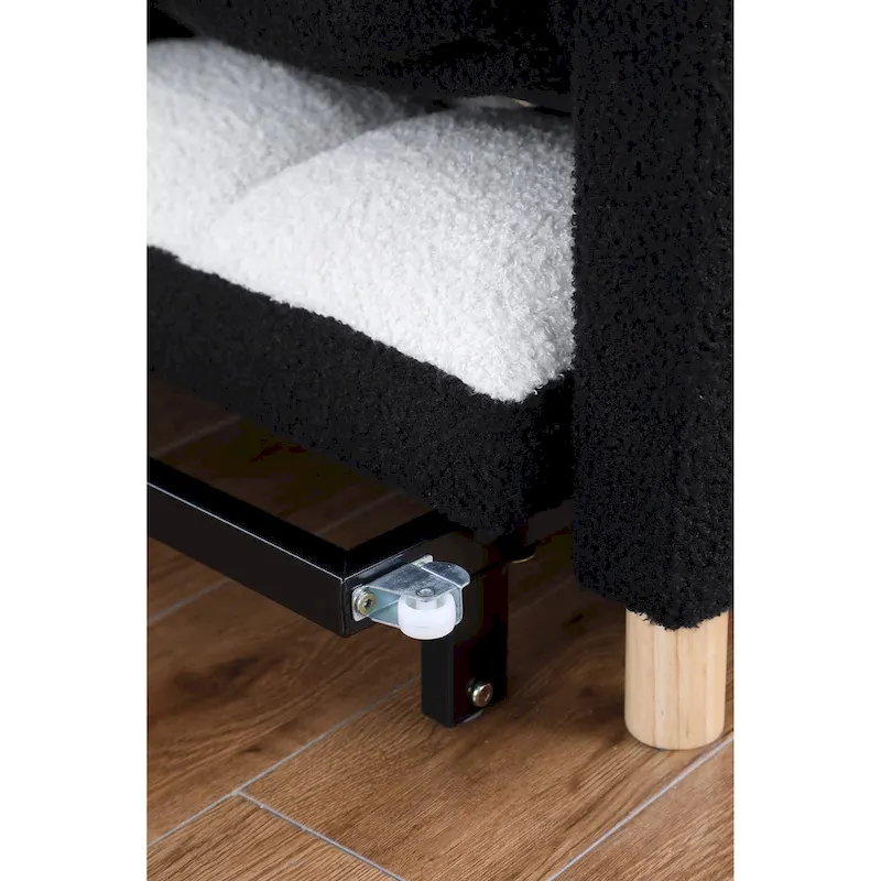 Convertible Sleeper Sofa Chair Bed with Pillow