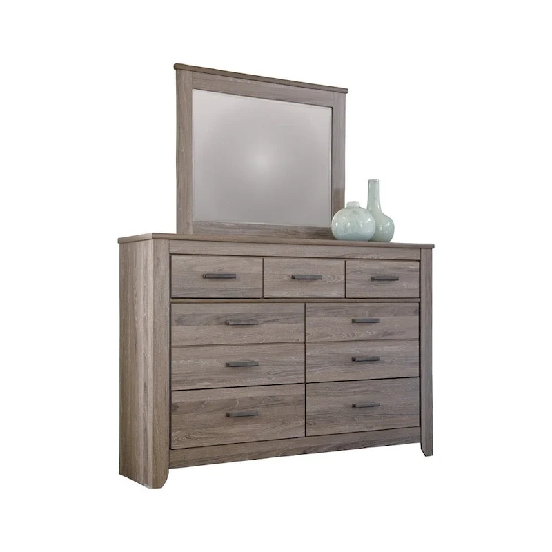 Zelen Warm Gray Dresser