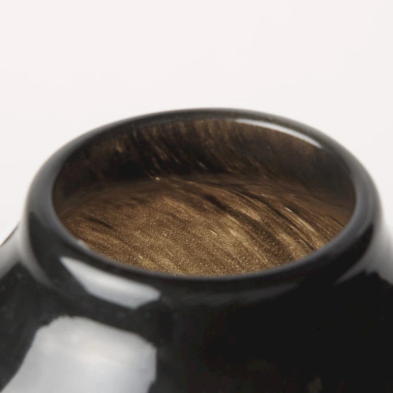 Emu Small Black & Grey Vase