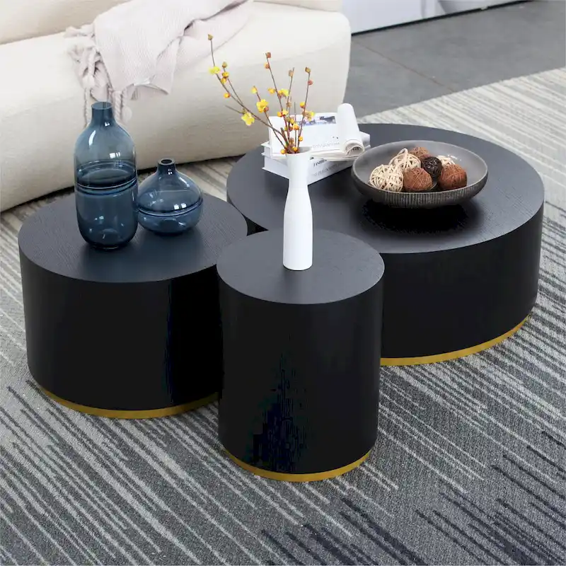 Marble Williamspace Fully Assembled Round Side Coffee Table For Living Room