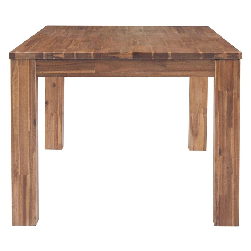 75-inch Rectangular Dining Table Square Legs