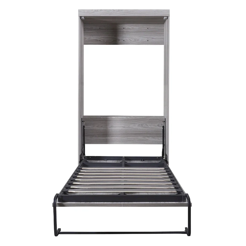 Wood Murphy Bed can be Folded into a Cabinet