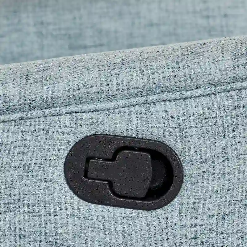 Swivel Glider Recliner Chair with Footrest