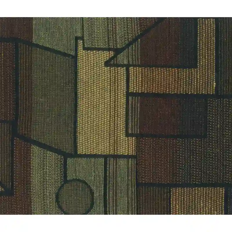 Bali Rattan Swivel Rocker with Tapestry Cushion