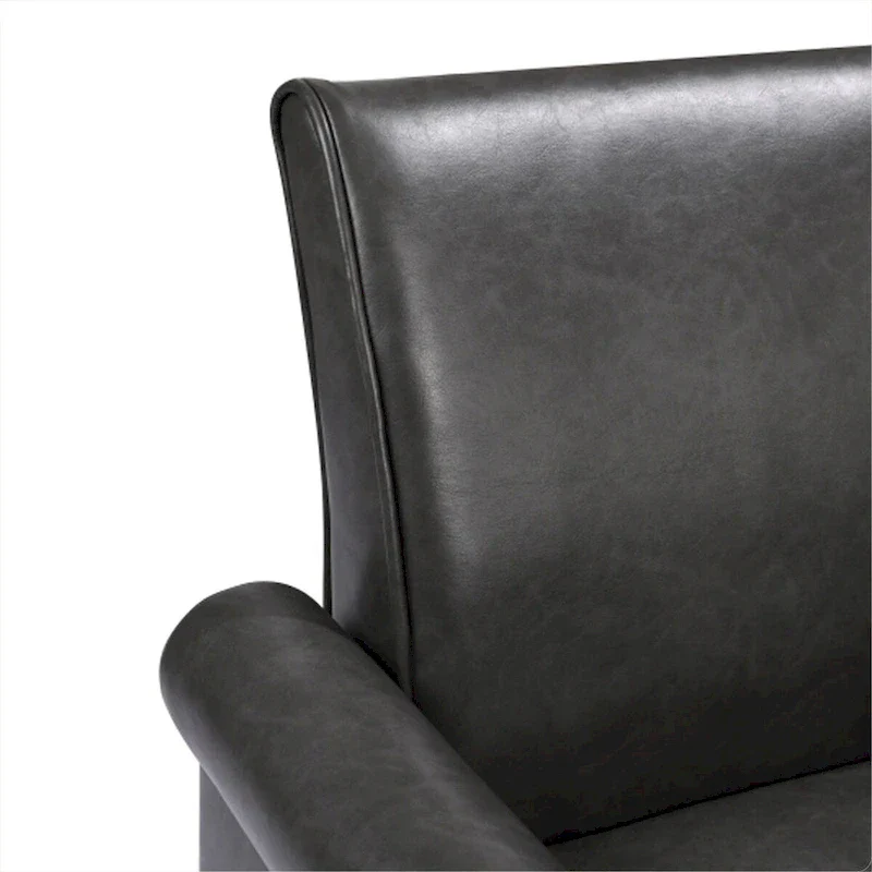 Accent Chairs, Comfy Sofa Chair, Armchair PU leather