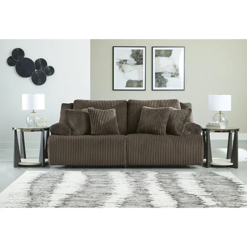 Signature Design by Ashley Top Tier 2-Piece Reclining Sectional Loveseat - 92W x 40D x 41H