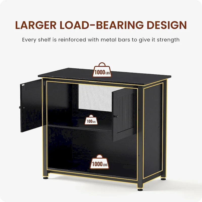 40-50 Gallon Fish Tank Stand with Cabinet