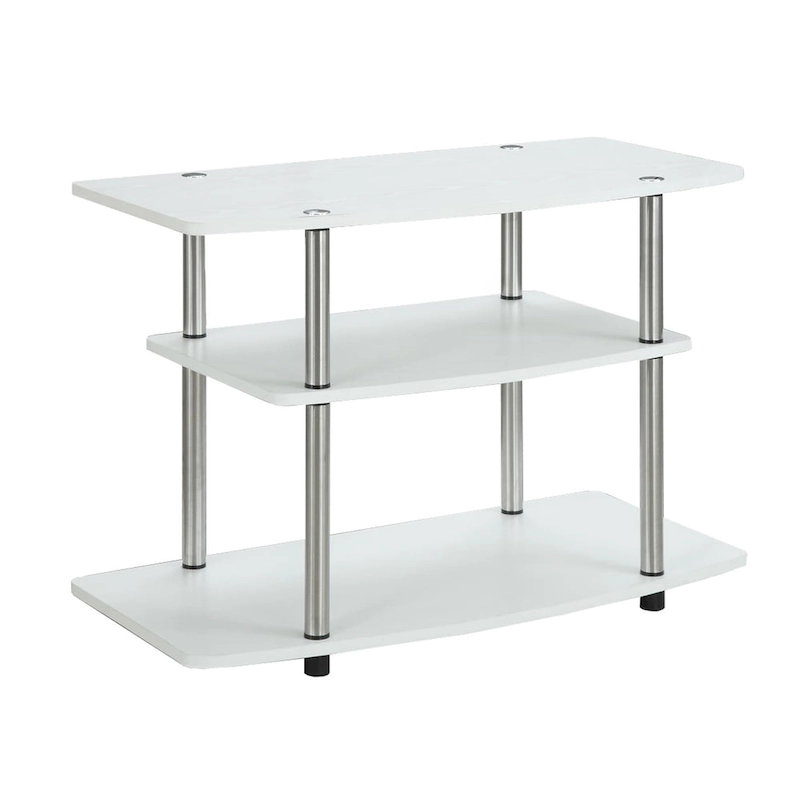 Convenience Concepts Designs2Go No Tools 3 Tier TV Stand