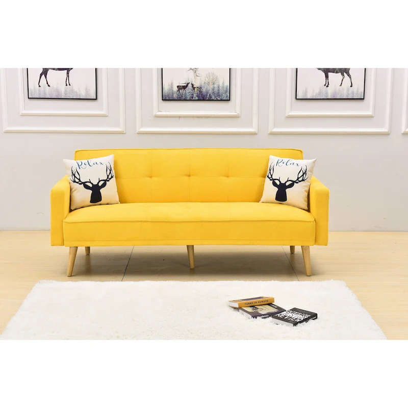Velvet Wingback Push Back Recliner Chair