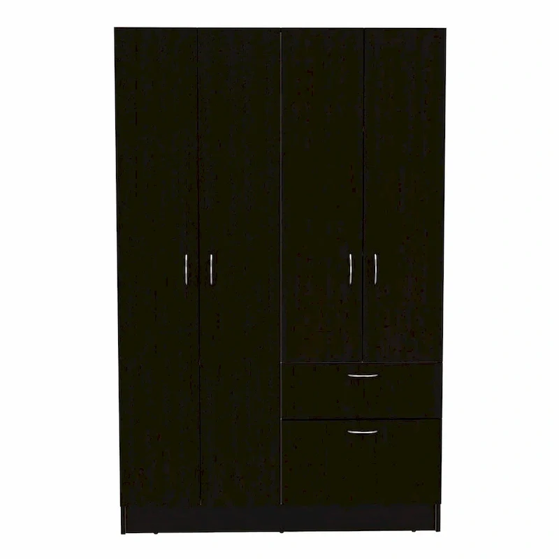 Habana Armoire,Two Cabinets, One Drawer - N/A