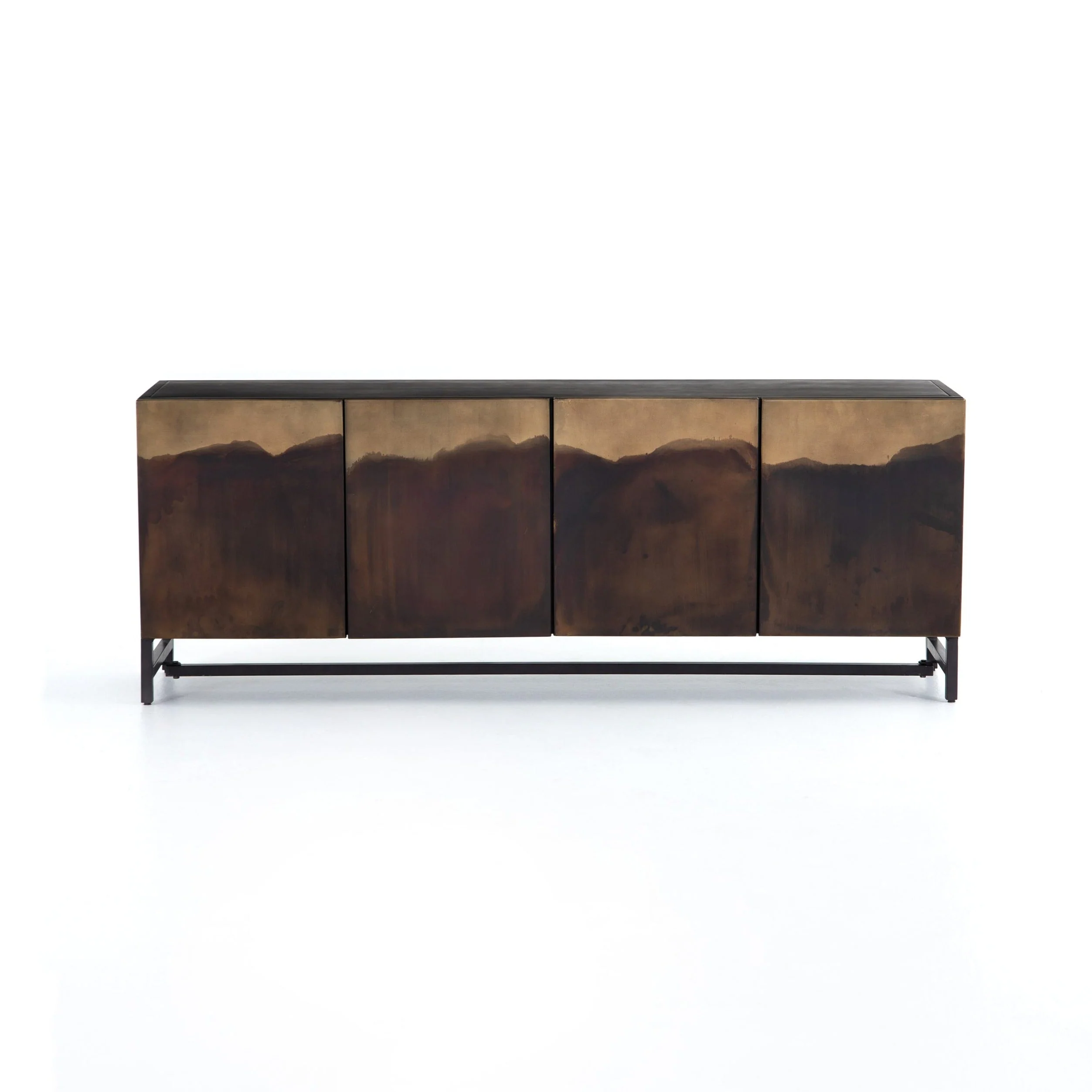 STORMY MEDIA CONSOLE-AGED BROWN