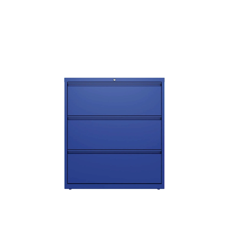 Hirsh 36 in Wide, 3 Drawer, HL8000 Series, Classic Blue