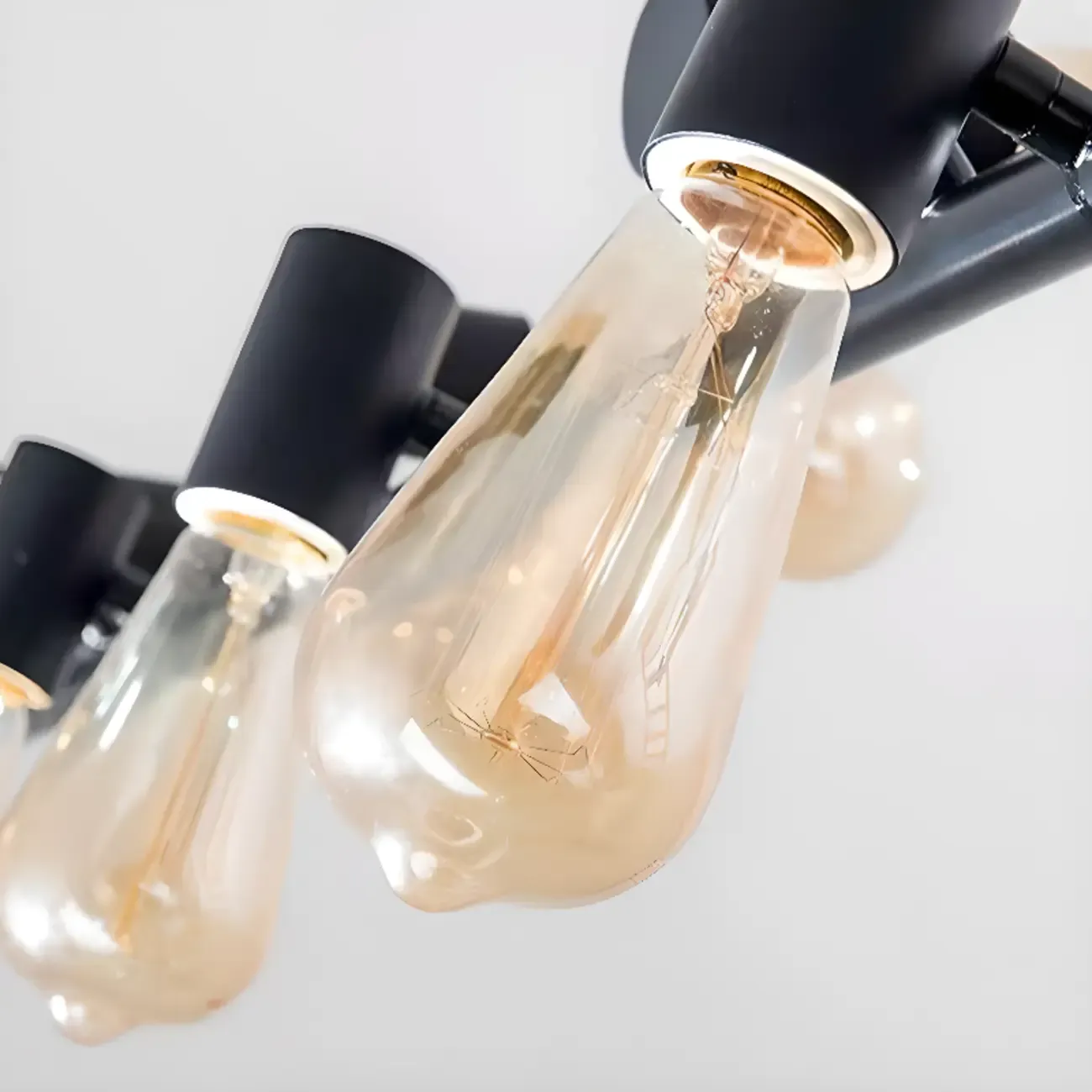 Industrial Black Metal Kitchen Island Pendant Light