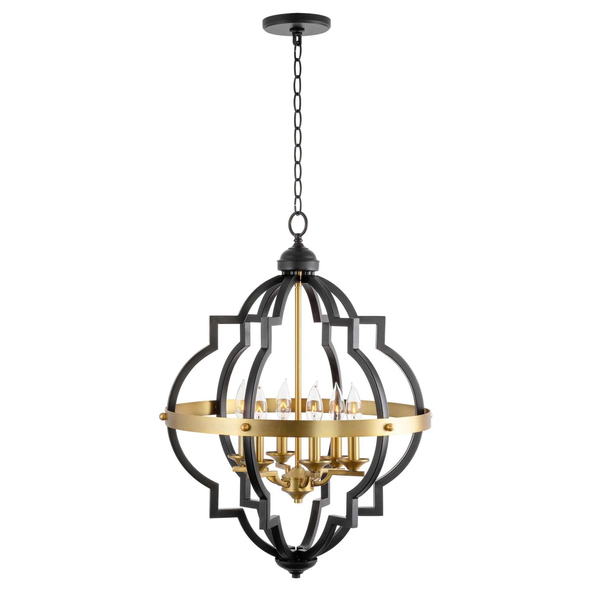 Capistrano 28 6-Light Rustic Farmhouse Chandelier