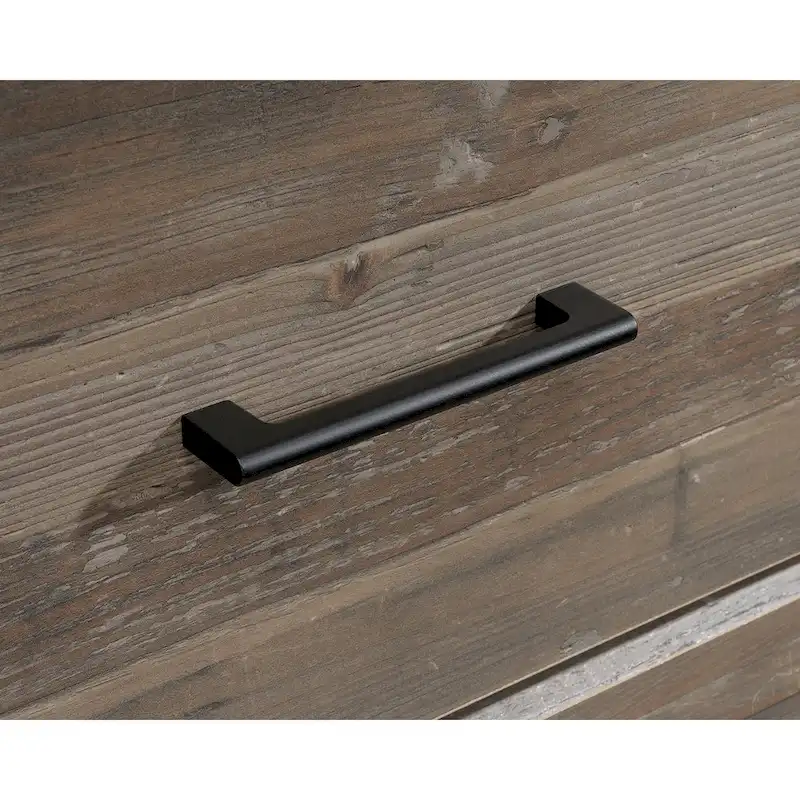 Lateral File Cabinet with Safety Interlock - Pebble Pine Finish