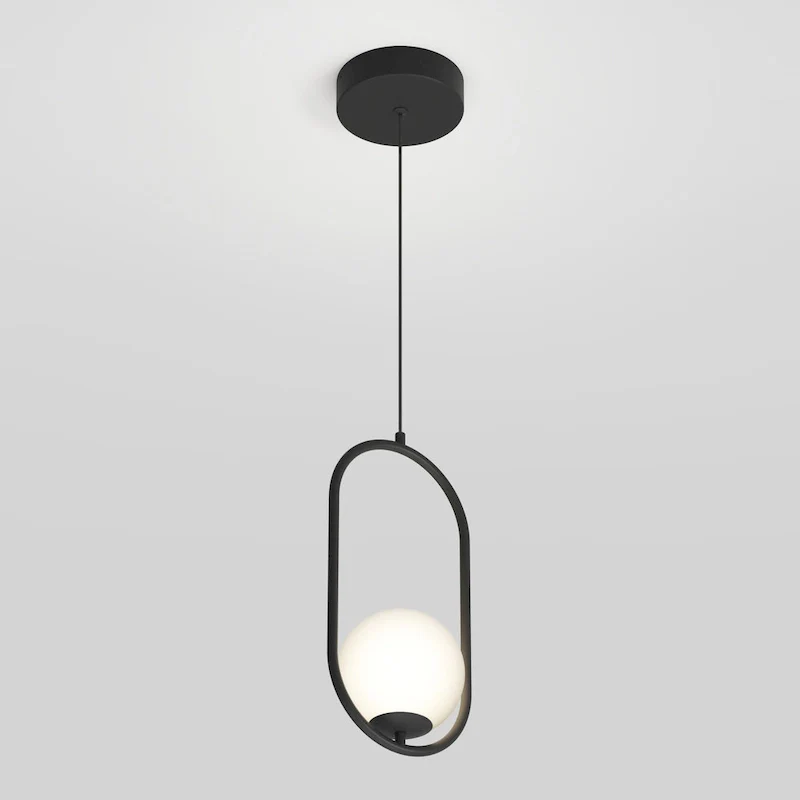 Artika Bloom Mini Pendant Ceiling Light, 3CCT, Black