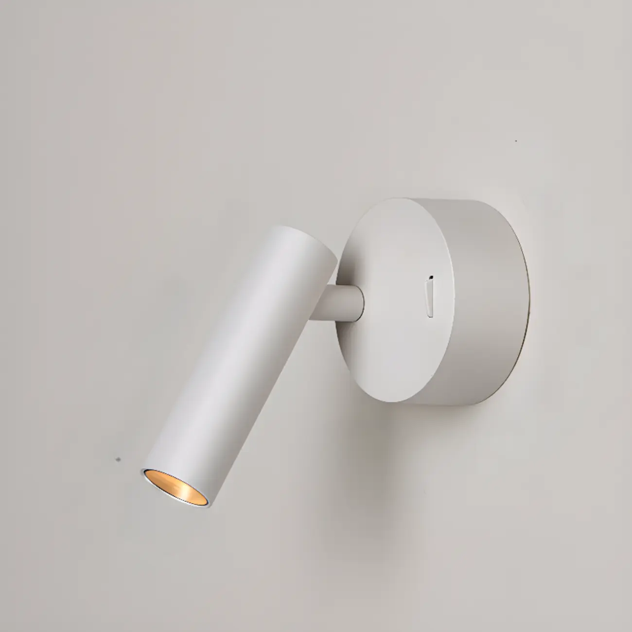 Sleek Adjustable Metal LED Wall Sconce with Acrylic Shade